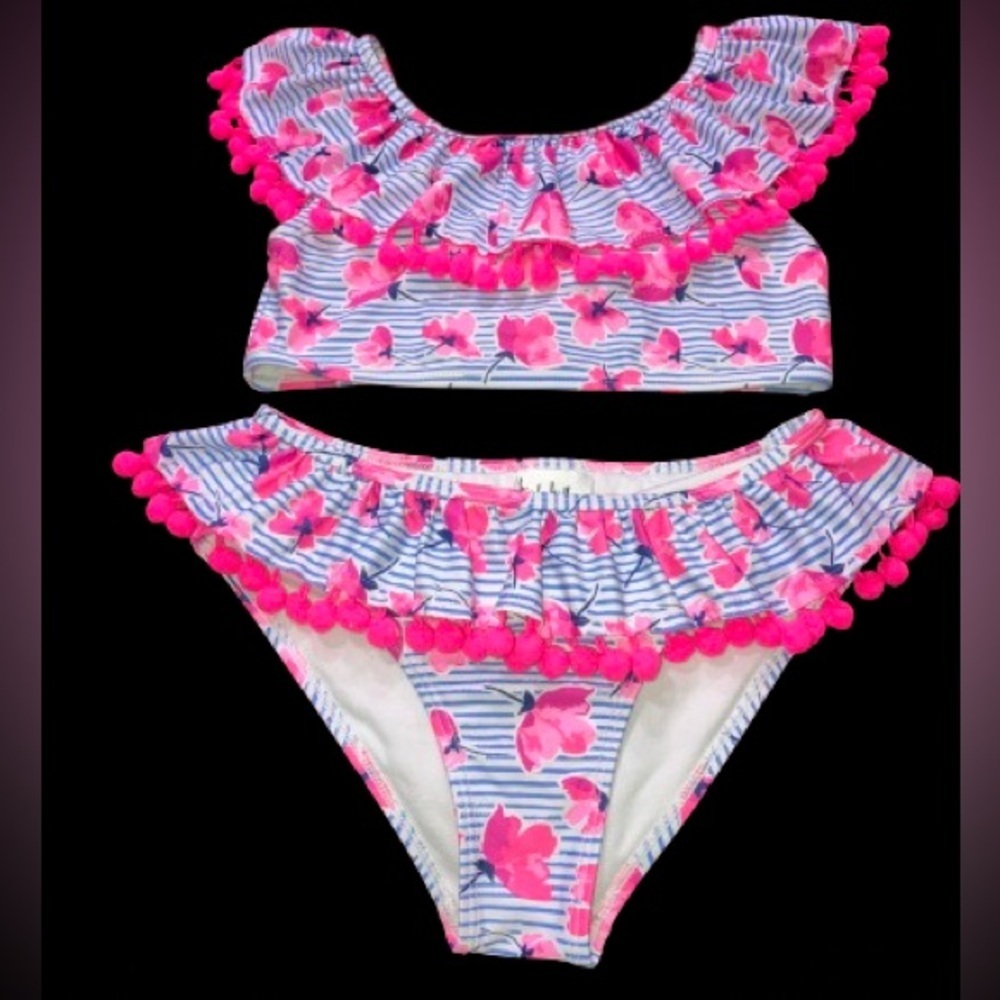 Nicole Miller, girls bikini, girls size sz 12